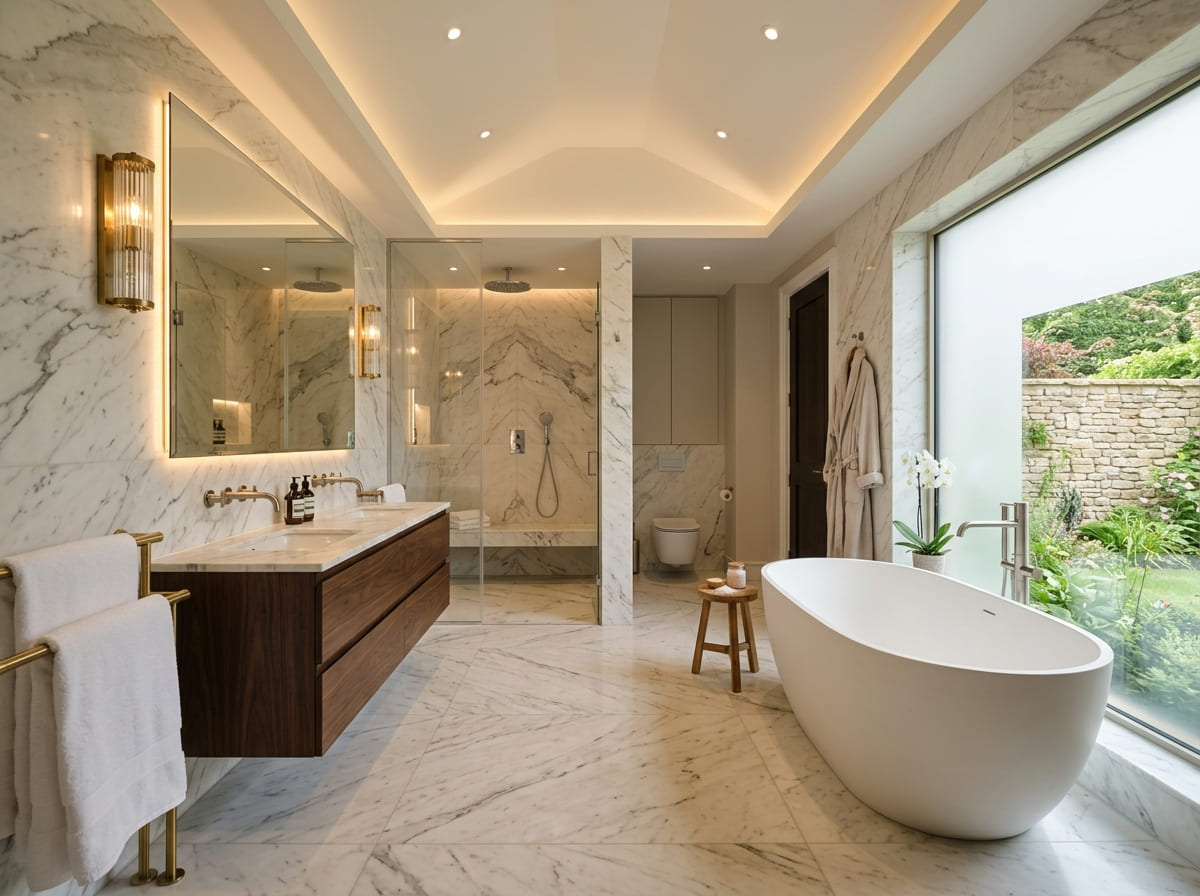 Custom Bathroom Renovation in Hempstead